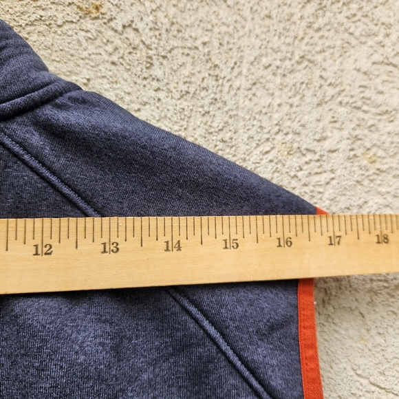 LL BEAN Men’s Vest Large Blue Full Zip Slightly Fitted Outdoor Chore Barn Work - Picture 7 of 11